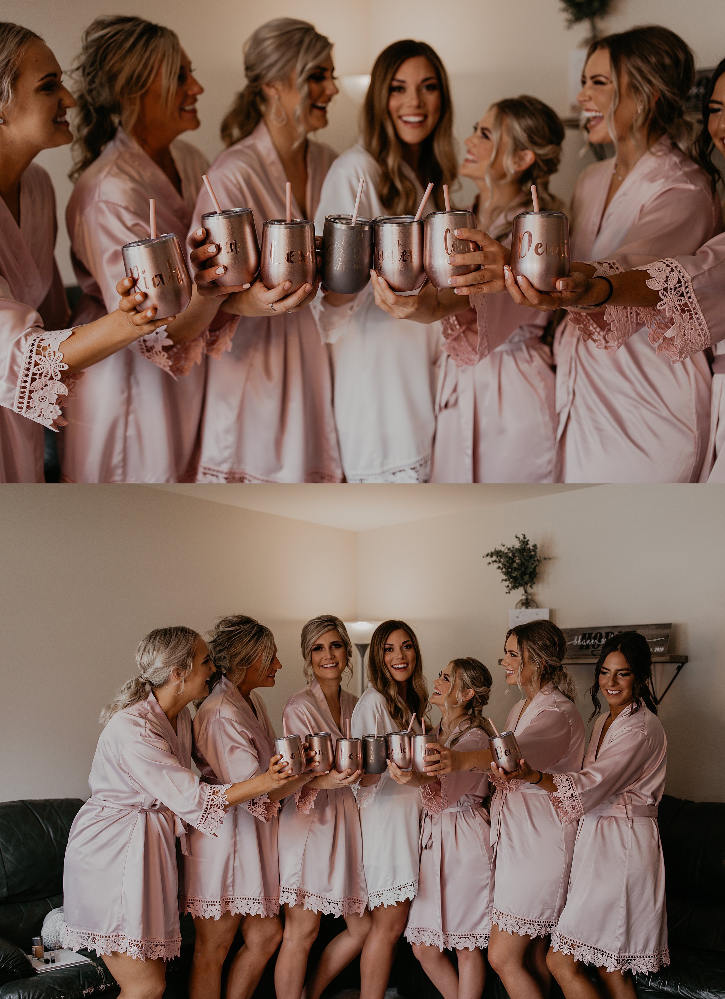 rustic bellingham farm wedding bridesmaids